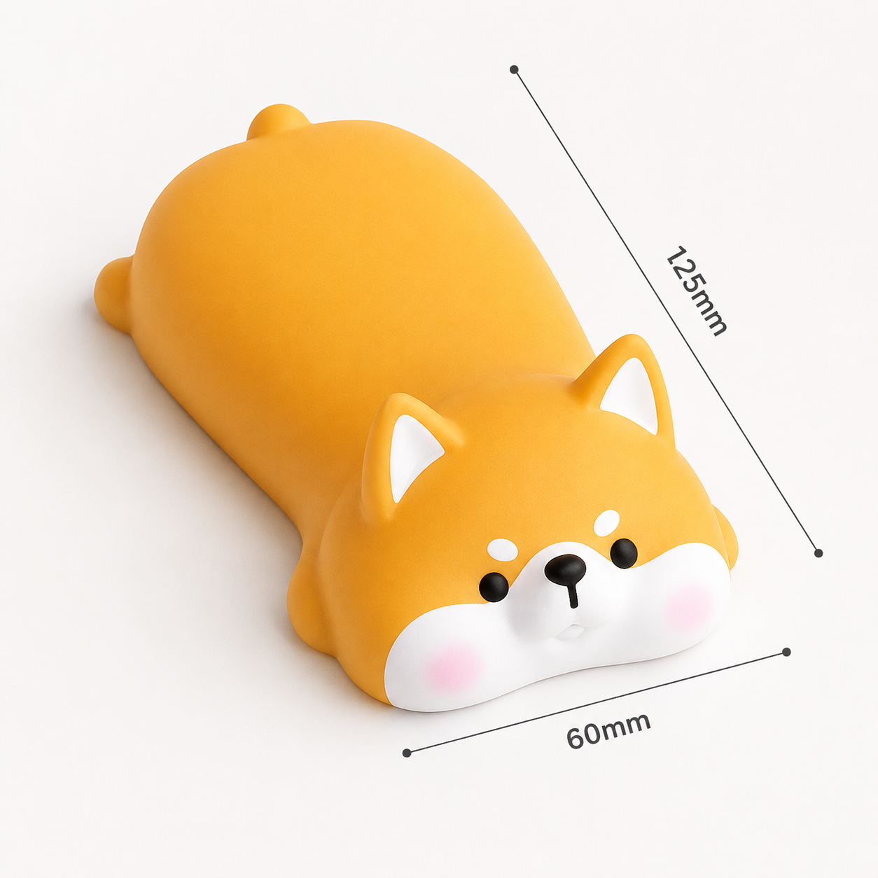 Kawaii Ergonomic Wrist Rest for Mouse & PC – Soft Desk Support