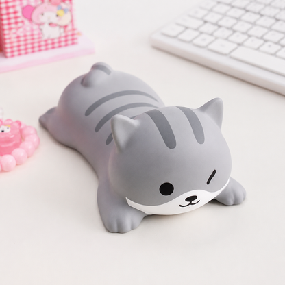Kawaii Ergonomic Wrist Rest for Mouse & PC – Soft Desk Support