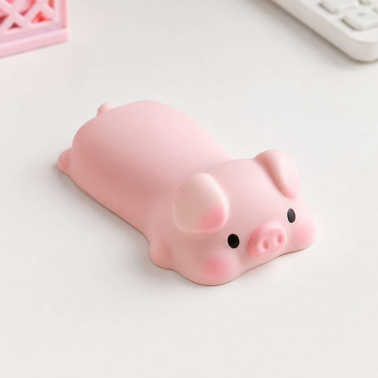 Kawaii Ergonomic Wrist Rest for Mouse & PC – Soft Desk Support